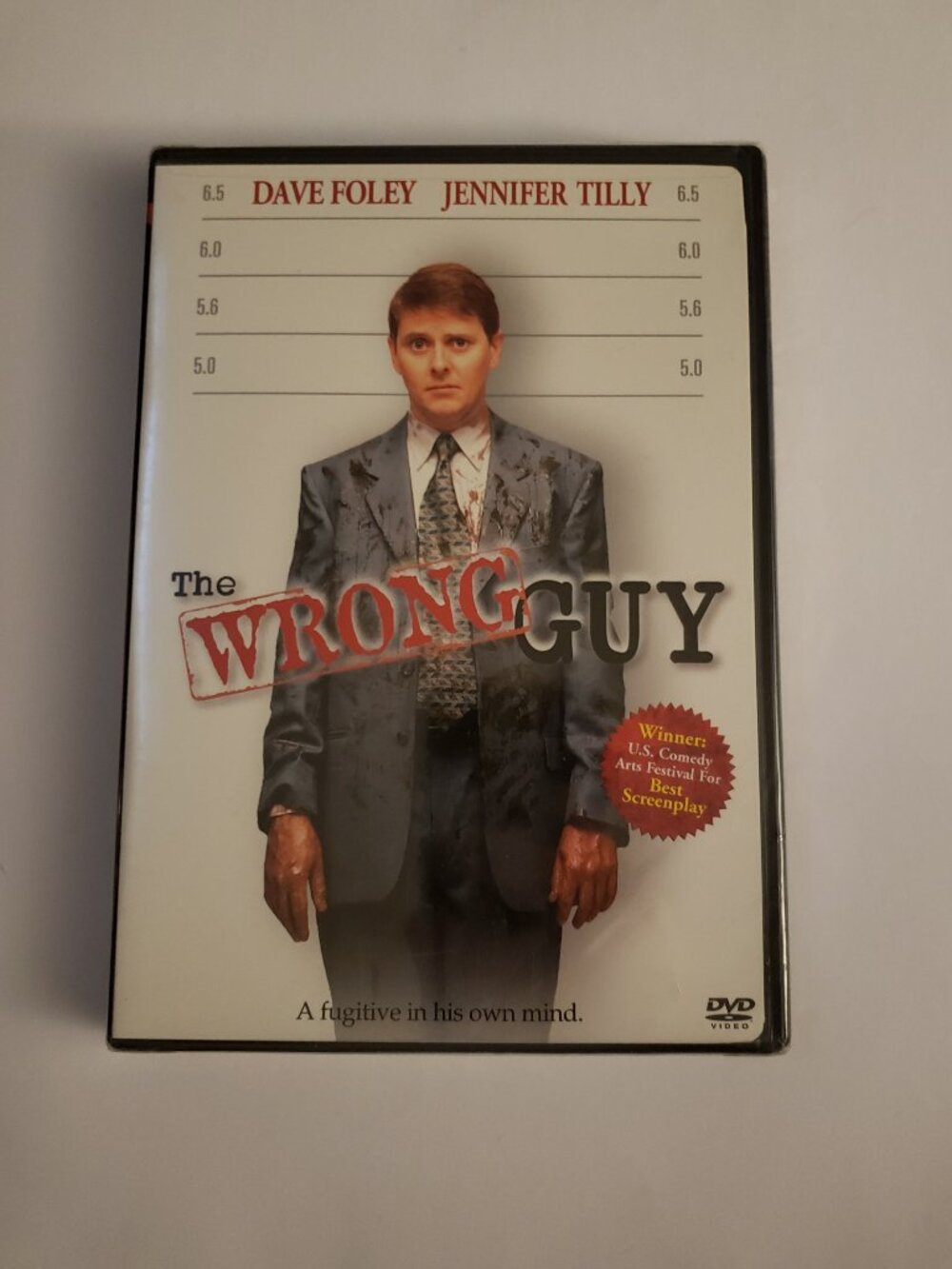 The Wrong Guy New Sealed DVD Rare! Dave Foley Jennifer Tilly Kevin McDonald